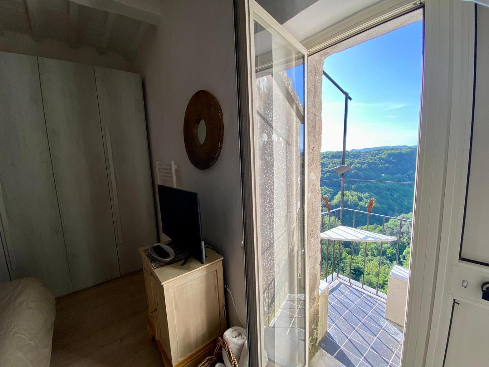 Апартаменты La Sorpresa Sul Bastione With Panoramic Balcony Питильяно Экстерьер фото